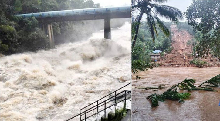 কেরালার বন্যায় মৃতের সংখ্যা বেড়ে ২৪