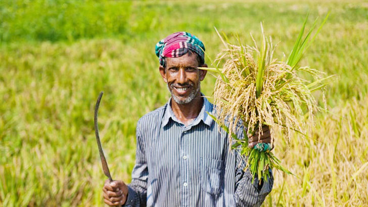 কৃষকের হাসিতে হাসুক দেশ