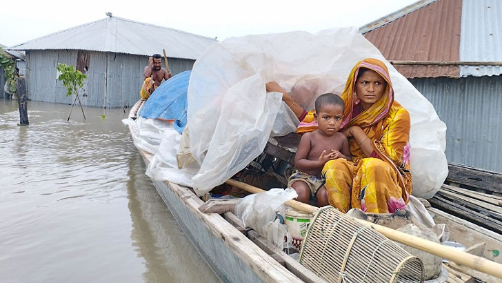 এবার বন্যার অবনতি হচ্ছে উত্তরাঞ্চলে