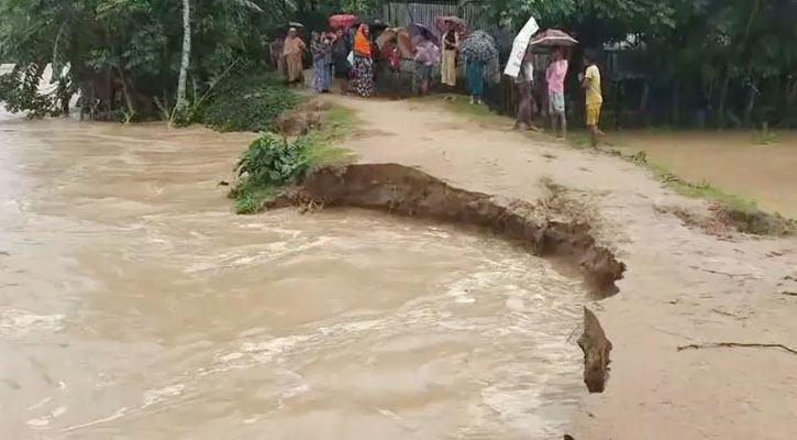 ধানখেতে মিলল পানির স্রোতে ভেসে যাওয়া নিখোঁজ দুই ভাইয়ের মরদেহ