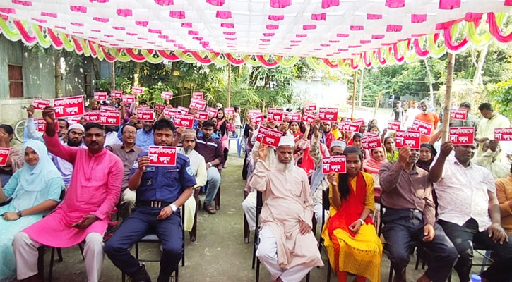 ফুলবাড়ীতে মেয়েদের ক্ষমতায়ন ও বাল্যবিবাহ প্রতিরোধ সংলাপ