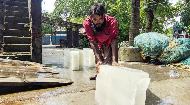 পাথরঘাটায় বরফমিল সিন্ডিকেটের কাছে জিম্মি হাজারো ট্রলার মালিক