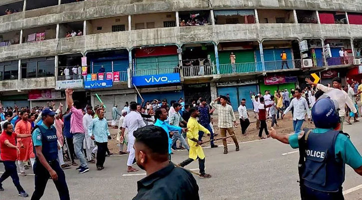 বাজেটকে স্বাগত জানাতে গিয়ে বর্তমান ও সাবেক মন্ত্রীর অনুসারীদের মধ্যে সংঘর্ষ