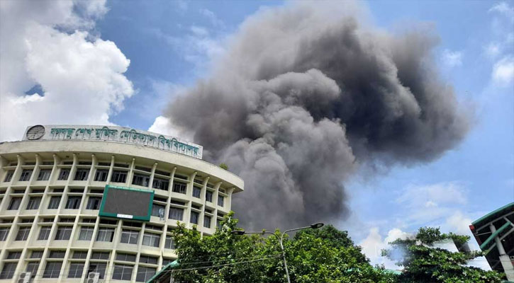 আন্দোলনের মধ্যে বঙ্গবন্ধু মেডিকেলে হামলা