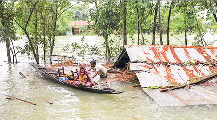 বন্যায় ক্ষতিগ্রস্তদের সাহায্য করা ইমানি দায়িত্ব