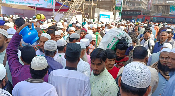 লাখ-লাখ মুসল্লীর আমিন-আমিন ধ্বনিতে মুখরিত তুরাগ তীর 