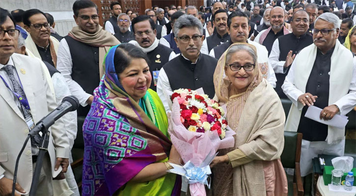 আবারও সংসদ নেতা শেখ হাসিনা, উপনেতা মতিয়া চৌধুরী