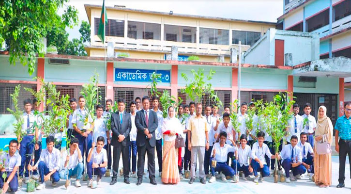 শাহ্জালাল ইসলামী ব্যাংকের উদ্যোগে চুয়াডাঙ্গায় বৃক্ষরোপণ কর্মসূচির আয়োজন