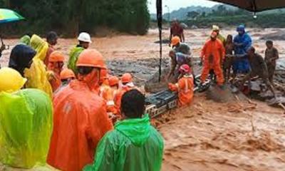 কেরালায় ভূমিধসে নিহতের সংখ্যা বেড়ে ১৪৩