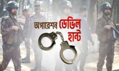 অপারেশন ডেভিল হান্টে ২০ দিনে গ্রেপ্তার ১১ হাজার ৩১৩ জন