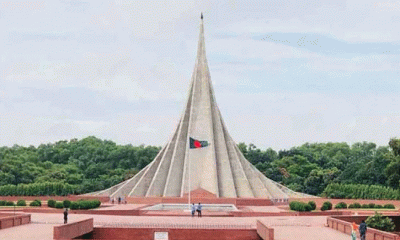 স্মৃতিসৌধে ৮ দিন দর্শনার্থী প্রবেশে নিষেধাজ্ঞা