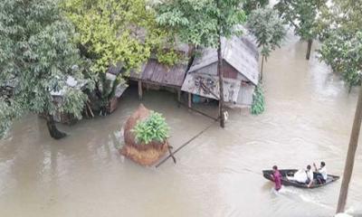 মিরসরাইয়ে নিম্নাঞ্চল প্লাবিত, শত কোটি টাকা ক্ষতির শঙ্কা