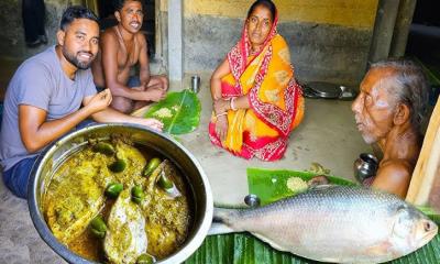 পদ্মার ইলিশে পরান জুড়াচ্ছেন দাদা-বৌদিরা!