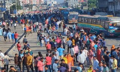 ৫৩ ঘণ্টা পর ঢাকা-ময়মনসিংহ মহাসড়কের অবরোধ প্রত্যাহার