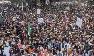 আ.লীগের বিচারের আগে কোনো নির্বাচন হবে না 