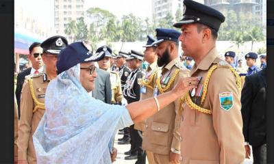 বিপিএম পদক পেলেন পাবনার অতিরিক্ত পুলিশ সুপার মাসুদ আলম