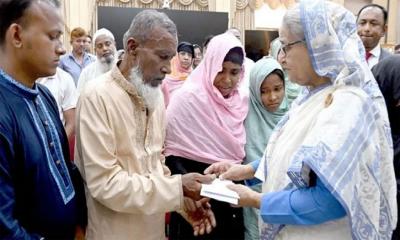 নিহত ৩৪ জনের পরিবারকে আর্থিক সহায়তা দিলেন প্রধানমন্ত্রী