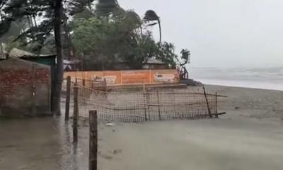 সেন্টমার্টিনে কয়েকশ’ ঘর বিধ্বস্ত, মিয়ানমারে নিহত ৩