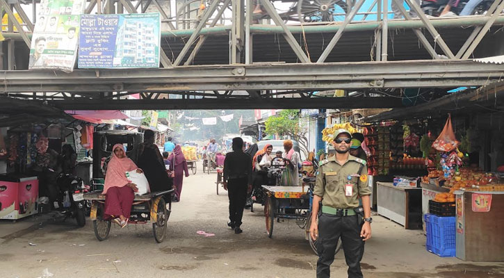 ভাঙ্গুড়ায় আইন শৃঙ্খলা রক্ষা ও নিরাপত্তায় আনসার মোতায়েন 