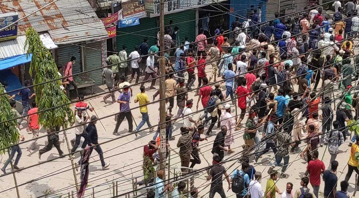 রণক্ষেত্র কুড়িগ্রাম: জেলা আ‍‍`লীগ সভাপতি ও সাধারণ সম্পাদকসহ আহত ২৫