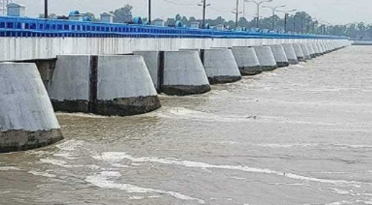 পাহাড়ি ঢলে তিস্তায় বাড়ছে পানি, ফসল তলিয়ে যাওয়ার শঙ্কা