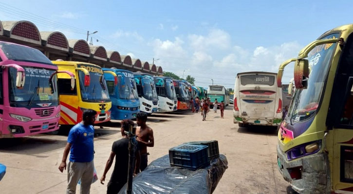 দূর পাল্লার বাস ভাড়া কমলেও খুশি নন যাত্রীরা