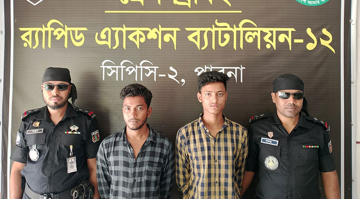 র‍্যাবের অভিযানে হত্যা মামলার দুই পলাতক আসামি গ্রেপ্তার